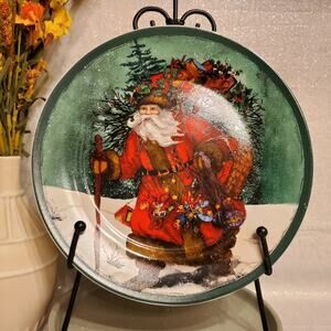 𝅺Royal Norfolk Old World Santa or Father Christmas 8" Collector's Plate